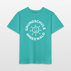 Musterschule Kinder T-Shirt Organic - Poolblau