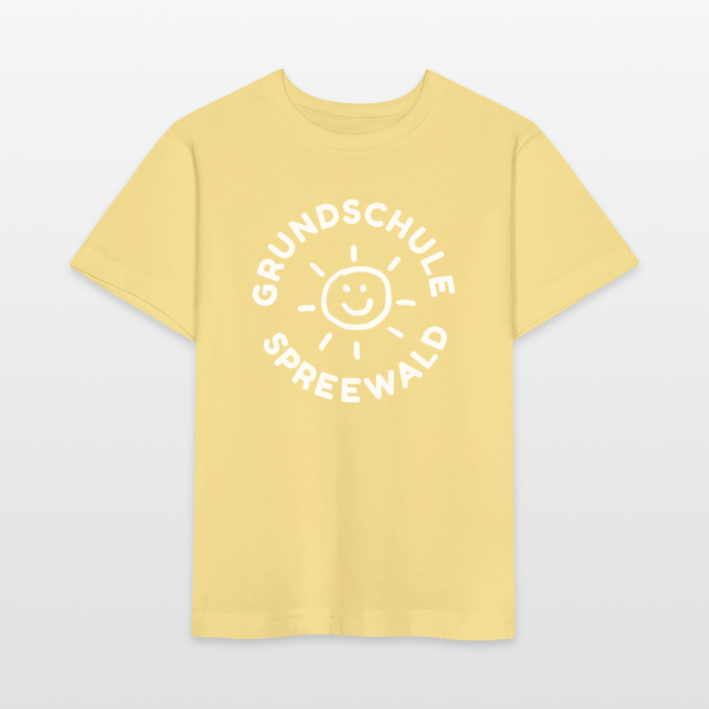 Musterschule Kinder T-Shirt Organic - Gelb Viva 