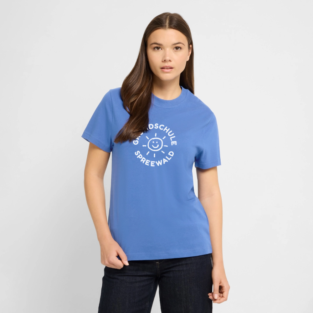 Musterschule T-Shirt Erwachsene - Achtsames Blau
