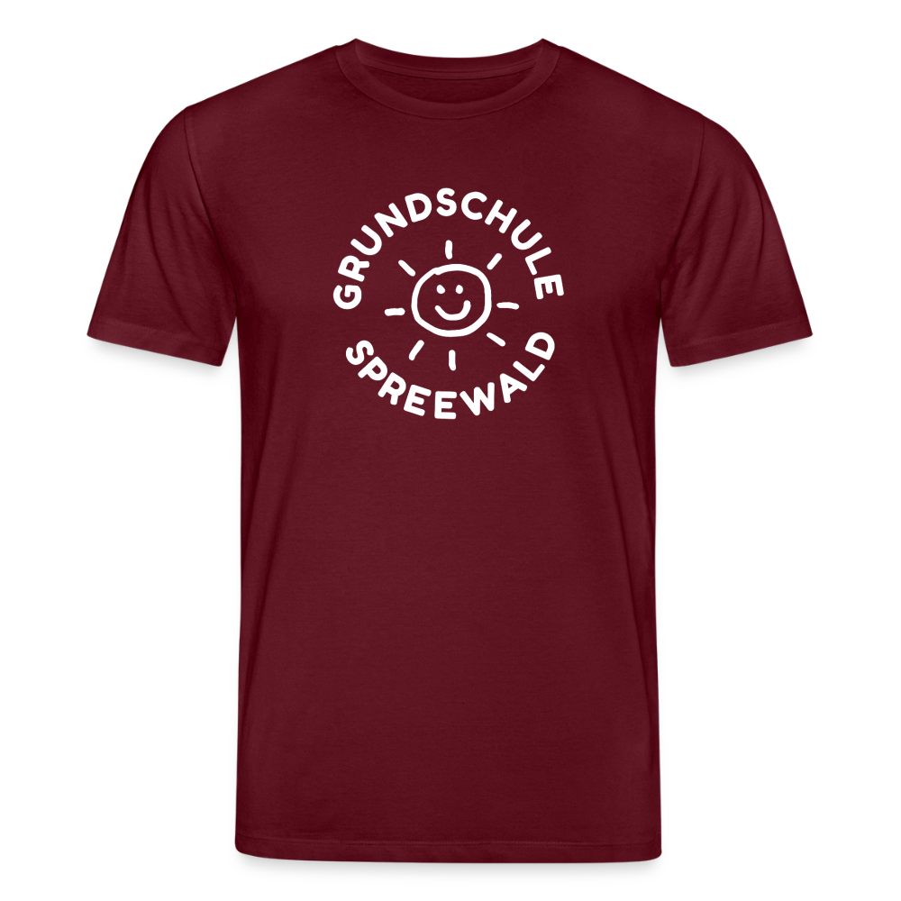 Musterschule T-Shirt Erwachsene - Burgunderrot