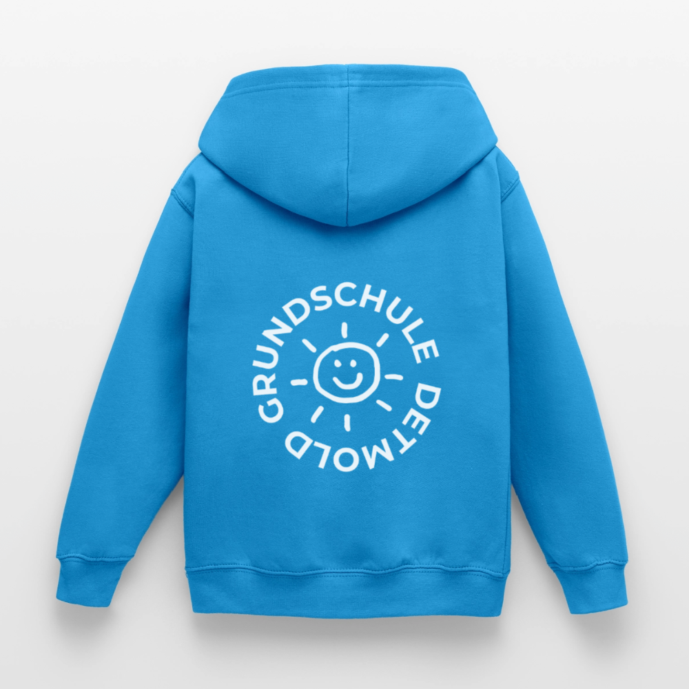 Kids Hoodie Demo-Shop - Meeresblau