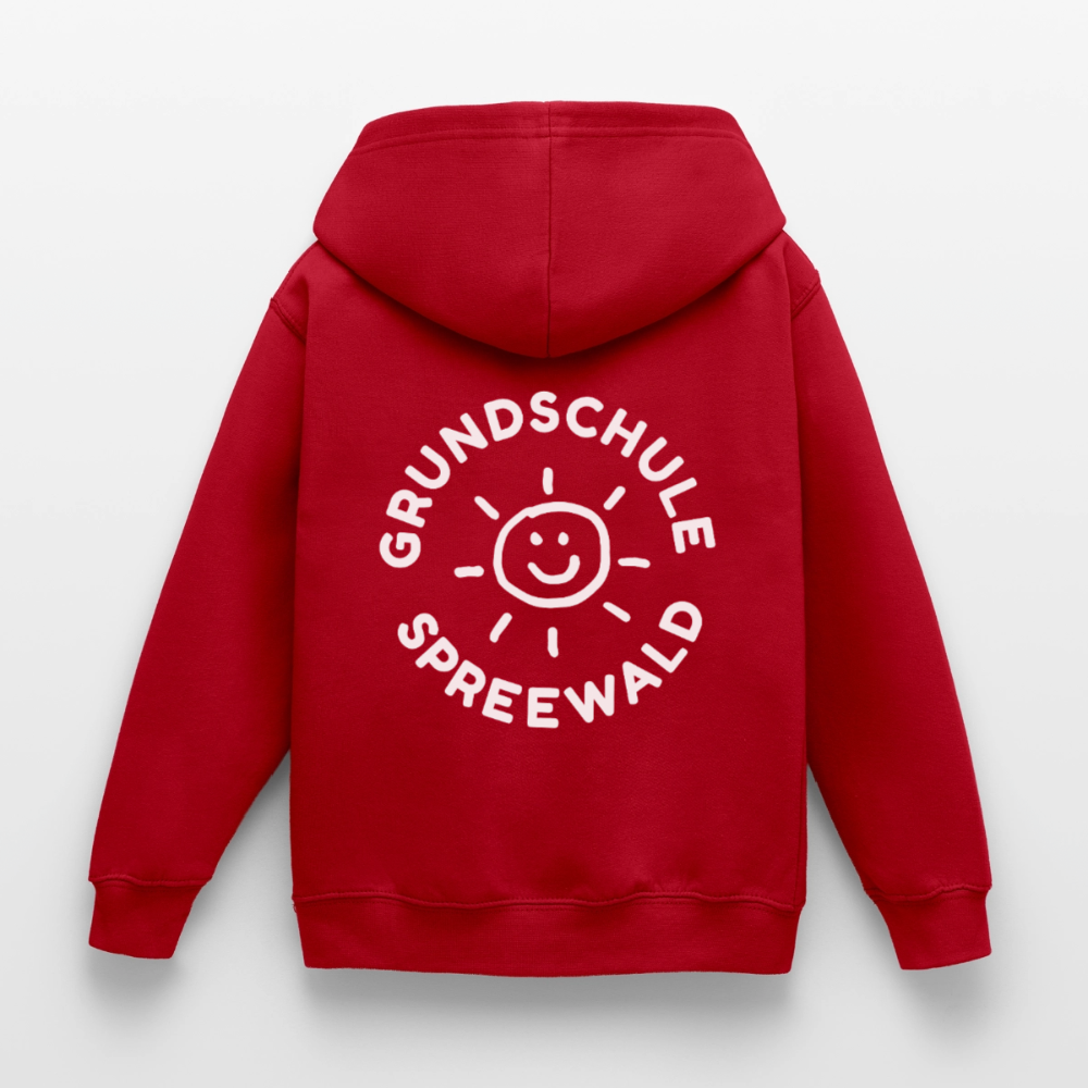 Musterschule Hoodie Kinder - Rot