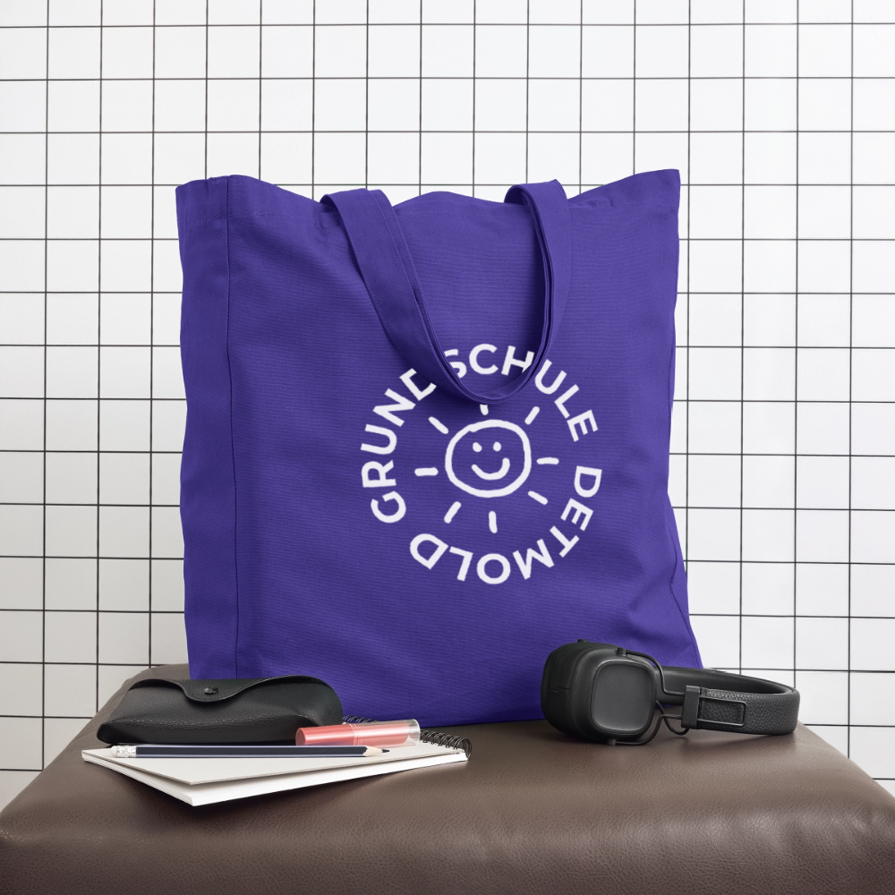 Tote Bag Demo Shop - purple love 