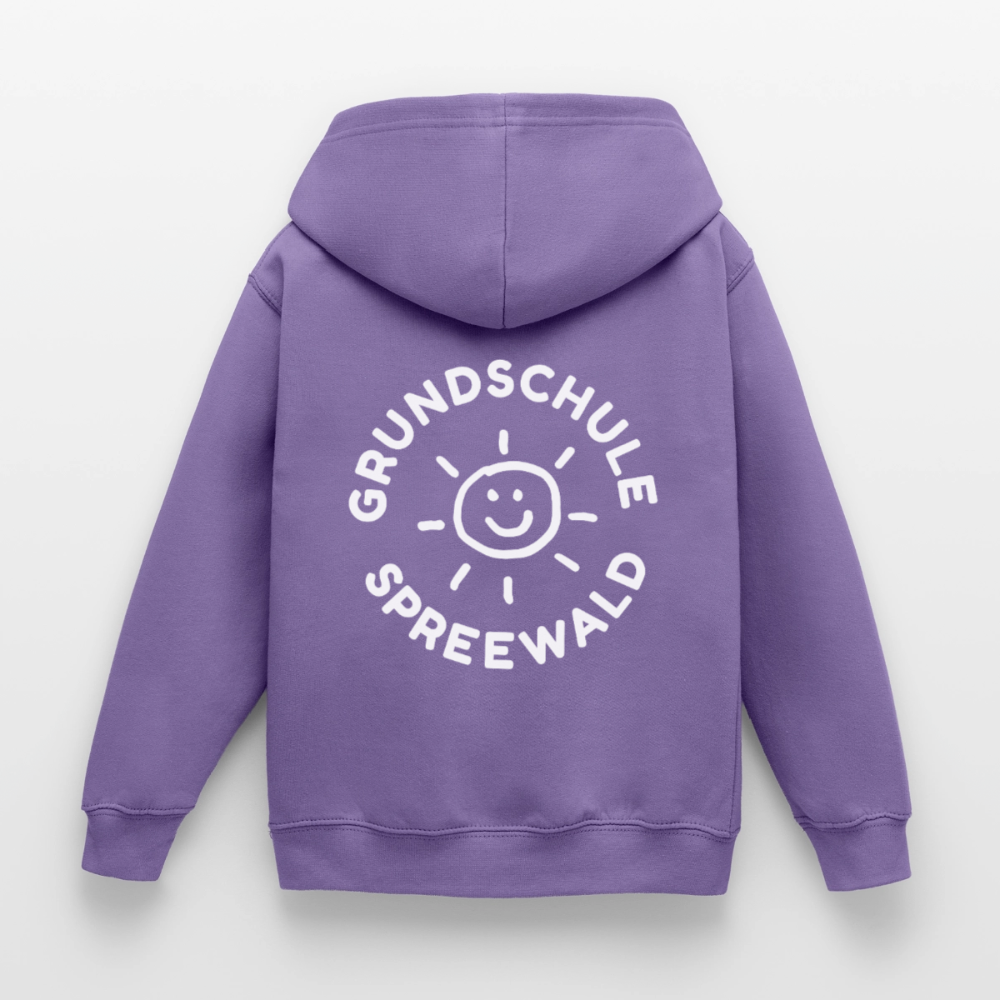 Musterschule Hoodie Kinder - Lavendel