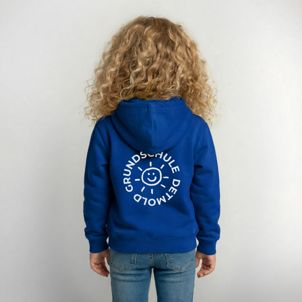 Kids Hoodie Demo-Shop - Royalblau