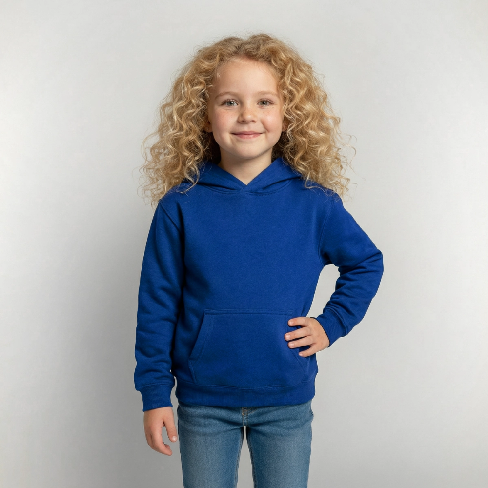 Kids Hoodie Demo-Shop - Royalblau