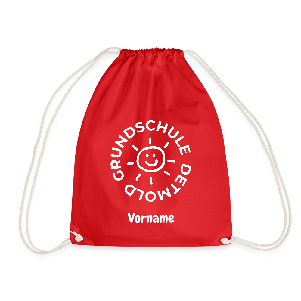Turnbeutel Demo Shop - red