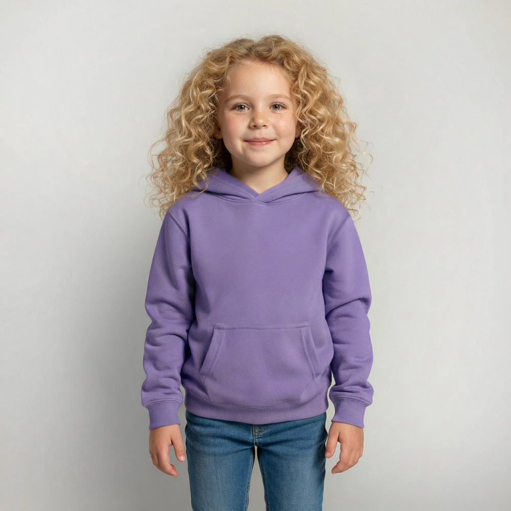 Kids Hoodie Demo-Shop - Lavendel
