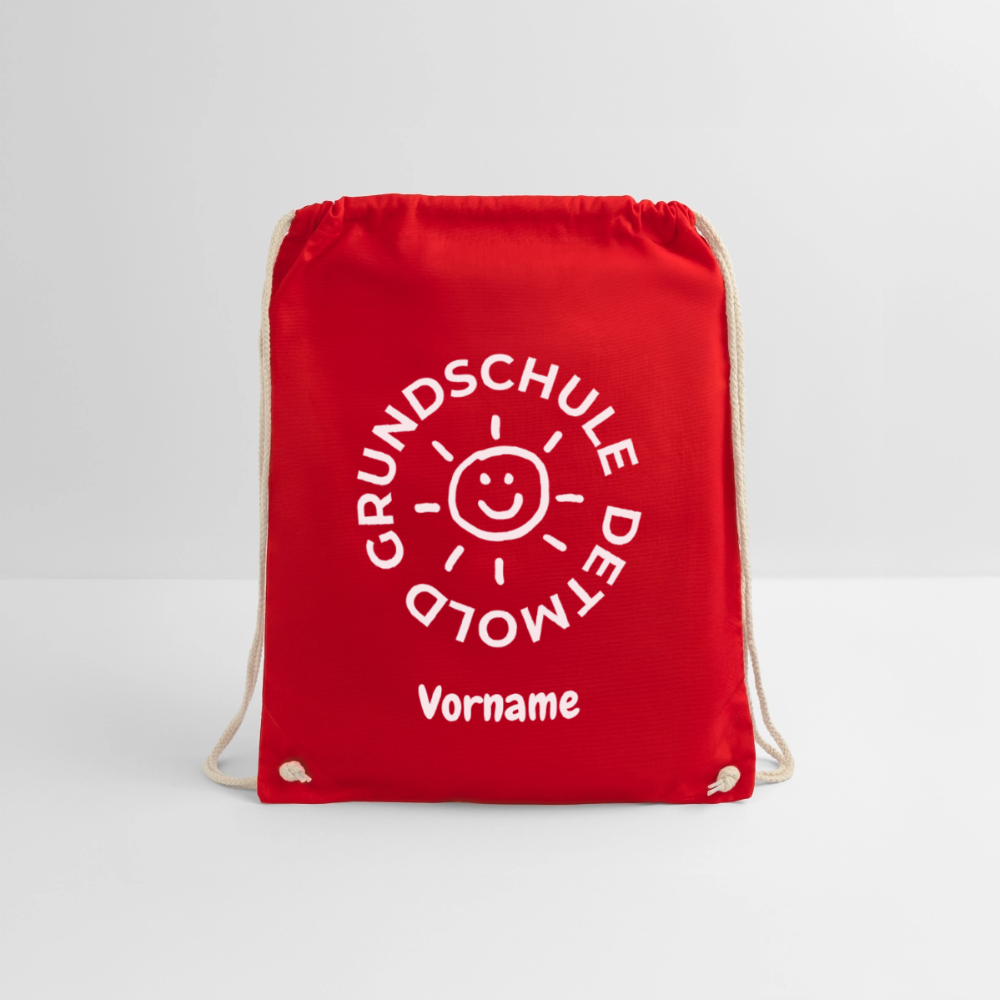 Turnbeutel Demo Shop - red